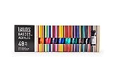 Best Paint For Wood - Top 8 21 Liquitex BASICS Acrylic Paint Set, 48 x 22ml (0.74-oz) Tube Set