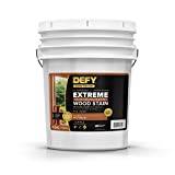 Best Paint For Wood - Top 8 15 DEFY Extreme 5 Gallon Semi-Transparent Exterior Wood Stain,...