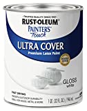 Best Paint For Wood - Top 8 20 Rust-Oleum 1992502 Painter's Touch Latex Paint, Gloss White 32 Fl...