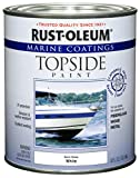 Rust-Oleum 207000 Marine Coatings Topside Paint, Quart,...
