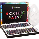Acrylic Paint Set By Color Technik, Professional Artist Quality,...